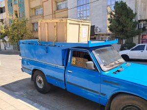 ارسال بار با نیسان به قشم