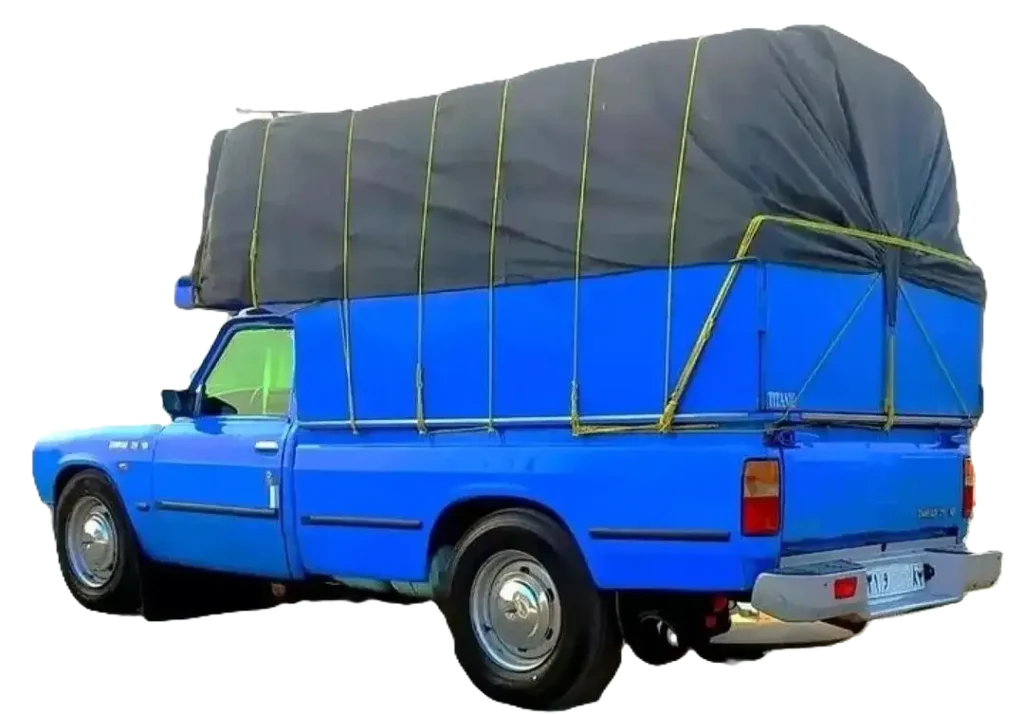 حمل بار با نیسان دربستی به شاهرود