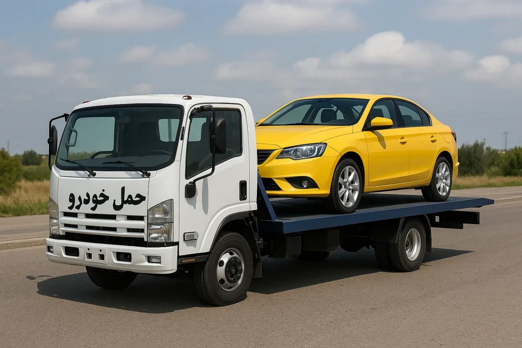 عوامل موثر بر قیمت حمل خودرو به مشهد