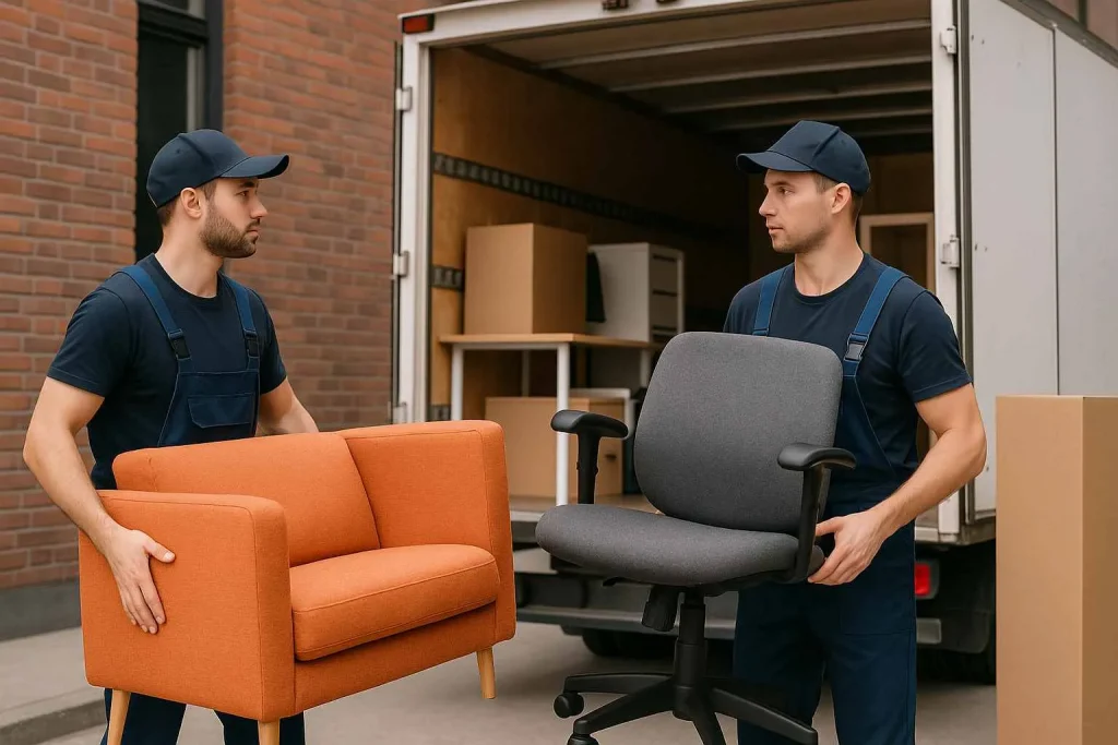جابه جایی مبلمان منزل و تجهیزات اداری